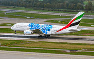 A6-EOT - Emirates Airlines Airbus A380 aircraft