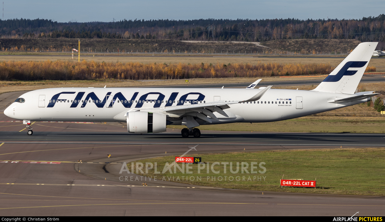 Finnair OH-LWM aircraft at Helsinki - Vantaa