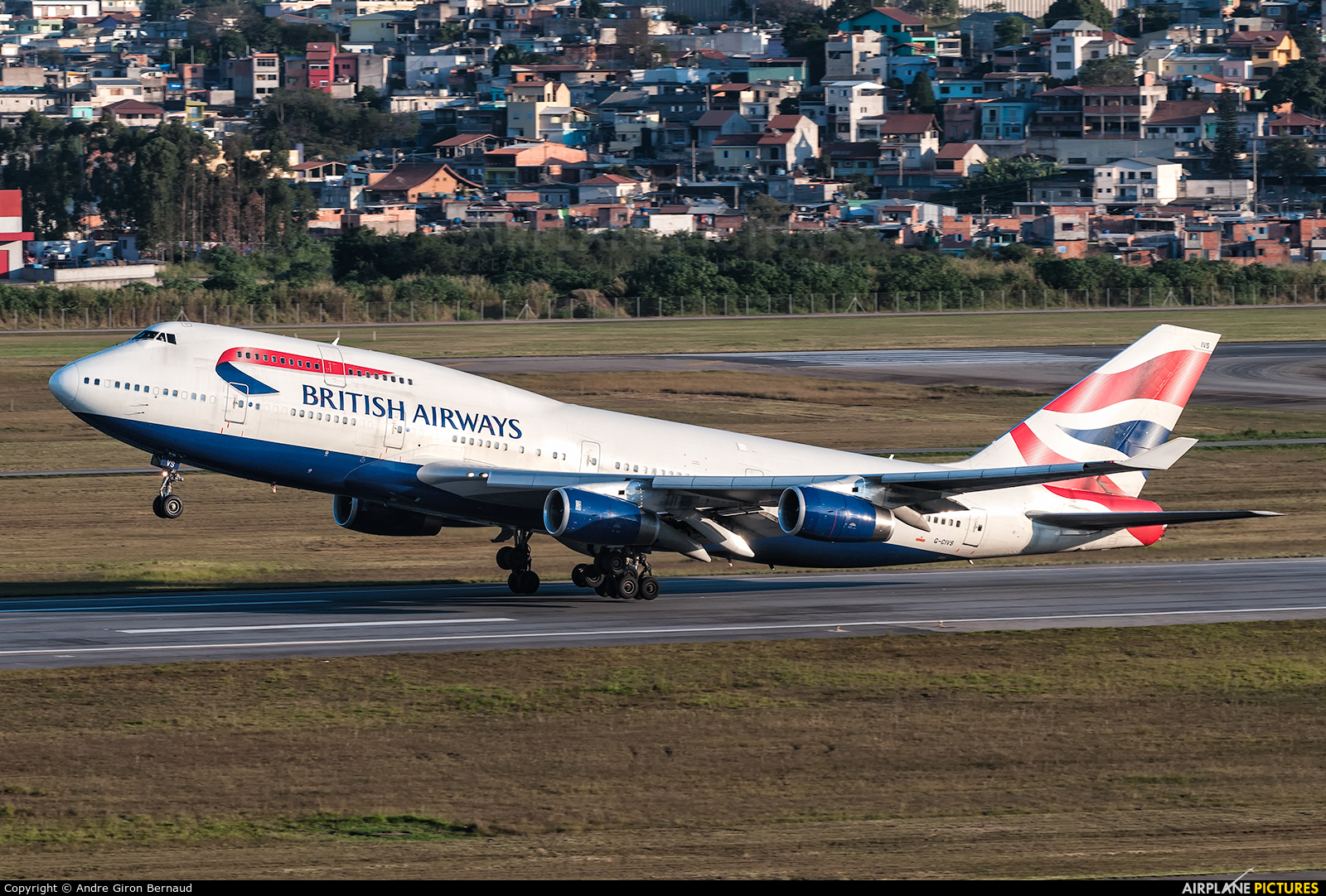 British Airways G-CIVS aircraft at São Paulo - Guarulhos