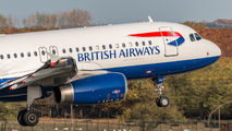 G-EUYE - British Airways Airbus A320 aircraft