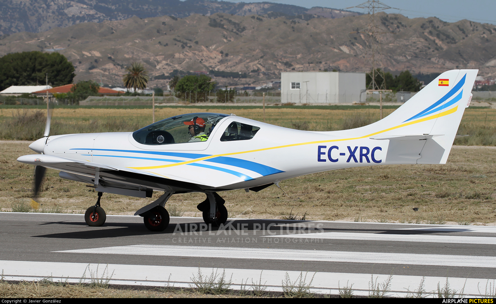 Private EC-XRC aircraft at Totana