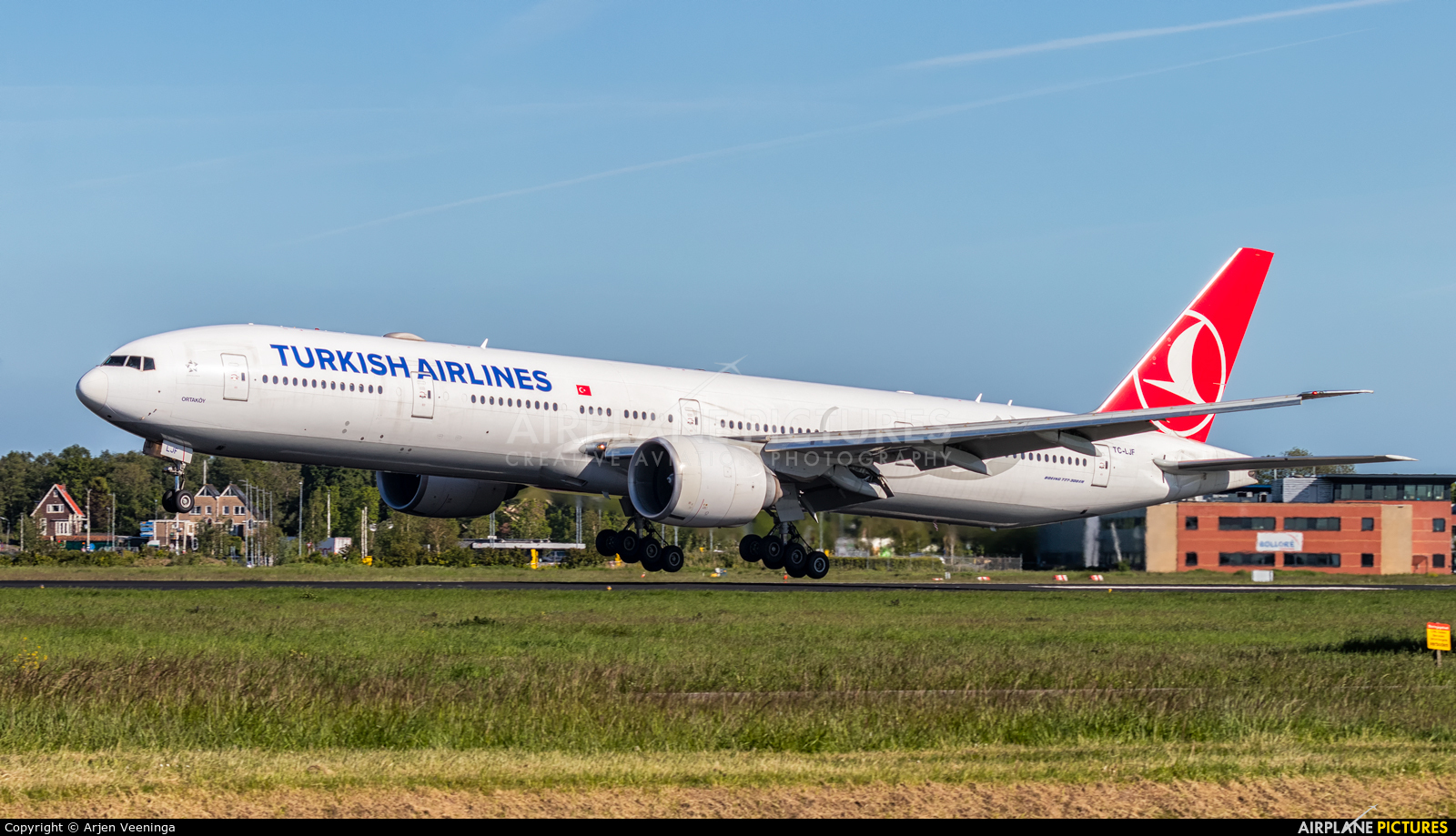 Turkish Airlines TC-LJF aircraft at Amsterdam - Schiphol