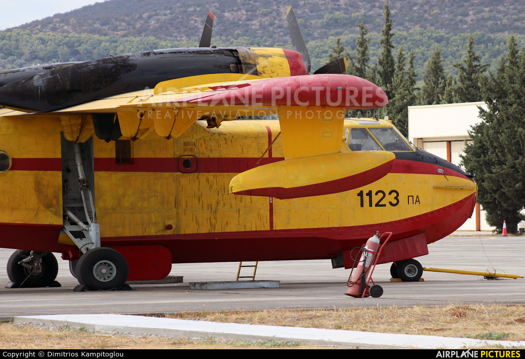 Greece - Hellenic Air Force 1123 aircraft at Tanagra