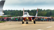 12 - Russia - Air Force "Strizhi" Mikoyan-Gurevich MiG-29UB aircraft