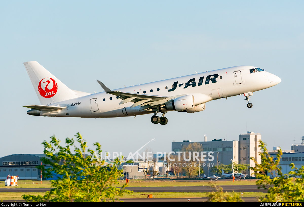 J-Air JA214J aircraft at Sendai