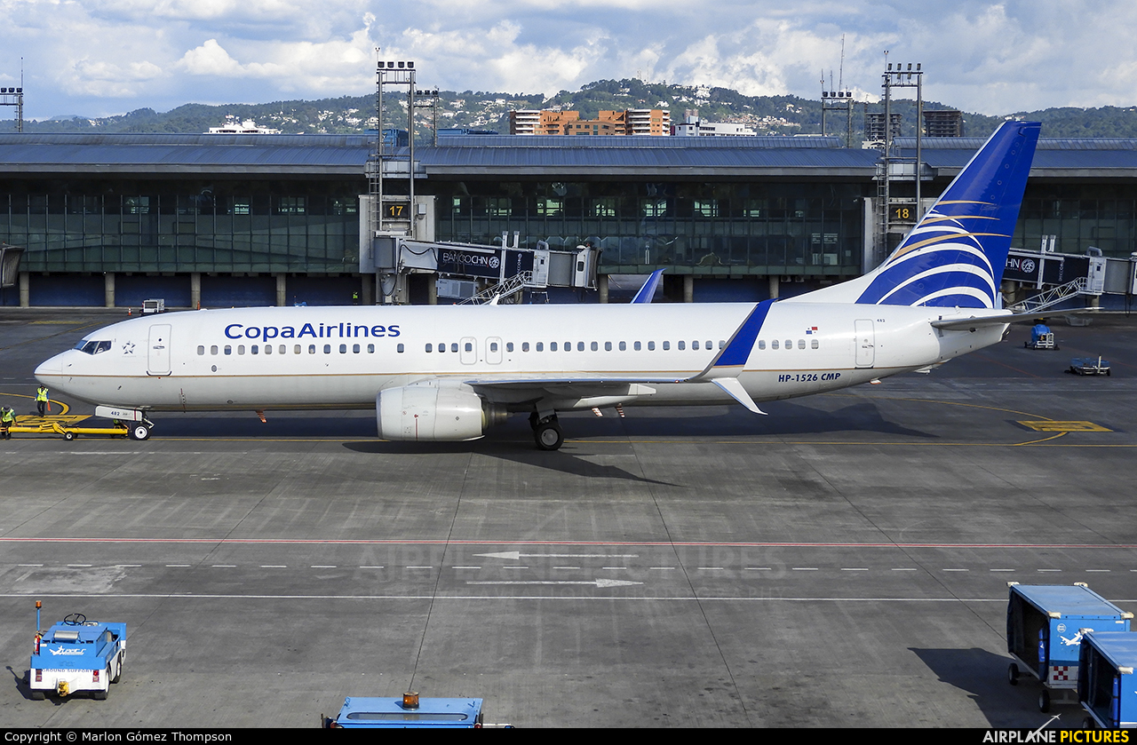 Copa Airlines HP-1526CMP aircraft at Guatemala - La Aurora