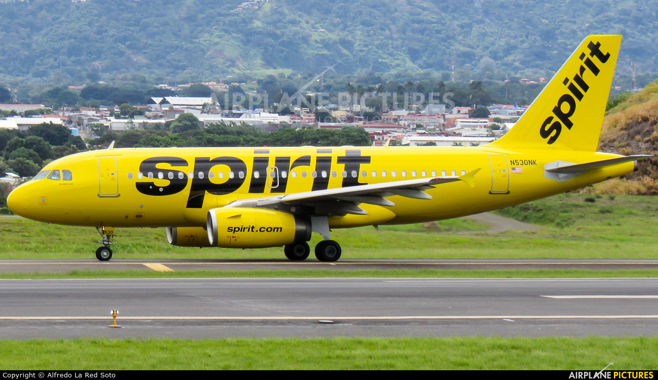 Spirit Airlines N530NK aircraft at San Jose - Juan Santamaría Intl