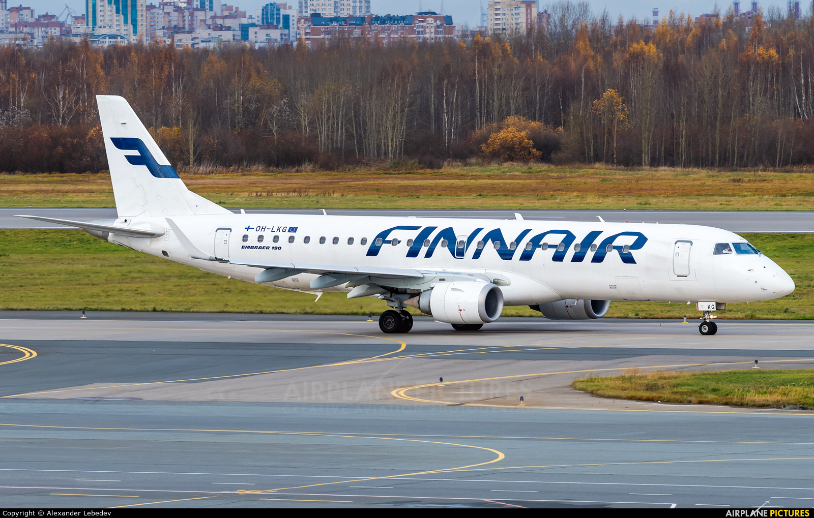 Finnair OH-LKG aircraft at St. Petersburg - Pulkovo