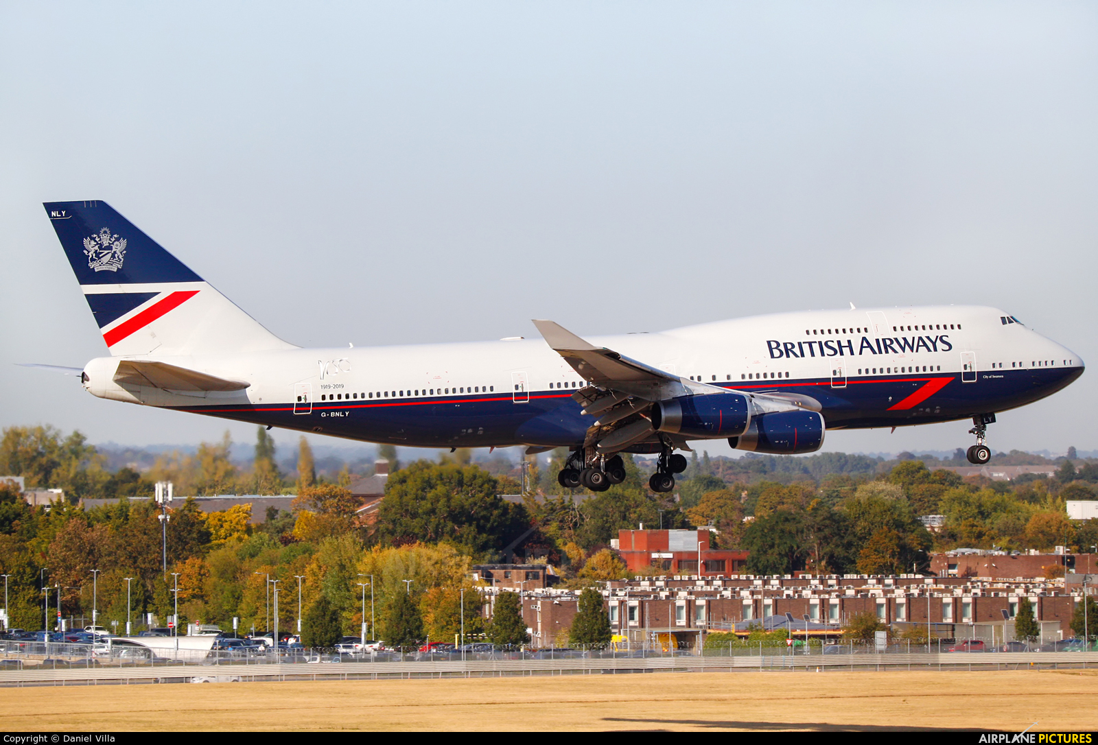 G Bnly British Airways Boeing 747 400 At London Heathrow Photo Id
