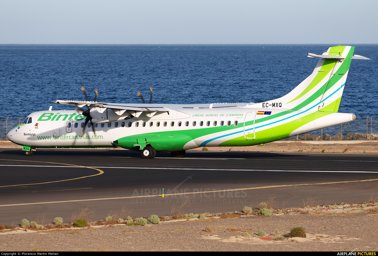 Binter Canarias EC-MXQ aircraft at Lanzarote - Arrecife