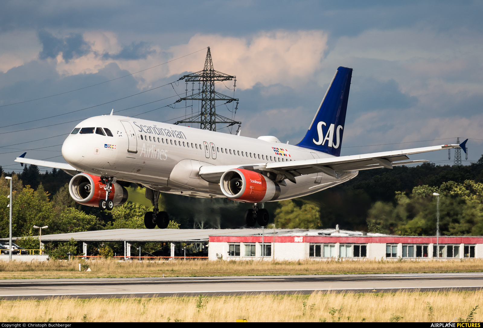 SAS - Scandinavian Airlines OY-KAS aircraft at Frankfurt