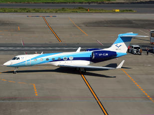 VP-CJM - Private Gulfstream Aerospace G-V, G-V-SP, G500, G550