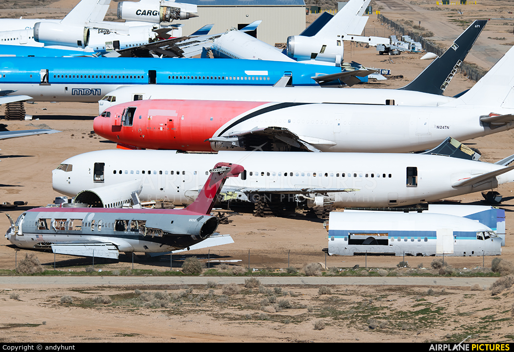 Northwest Airlines N917RW aircraft at Mojave