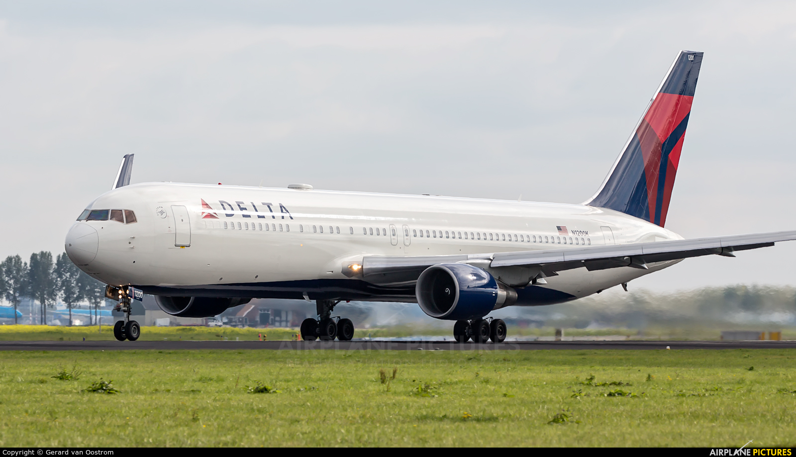 Delta Air Lines N1200K aircraft at Amsterdam - Schiphol