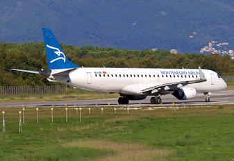 4O-AOB - Montenegro Airlines Embraer ERJ-190 (190-100)