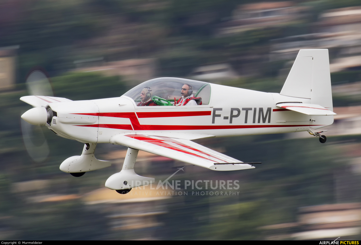 Private F-PTIM aircraft at Cannes - Mandelieu