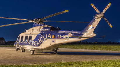 9A-HPH - Croatia - Police Agusta / Agusta-Bell AB 139
