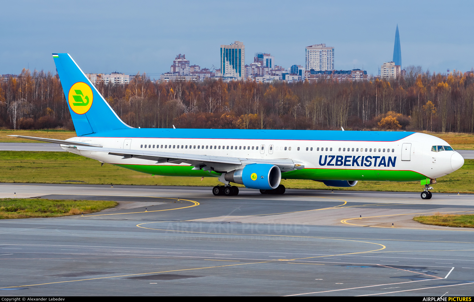 Uzbekistan Airways UK67003 aircraft at St. Petersburg - Pulkovo