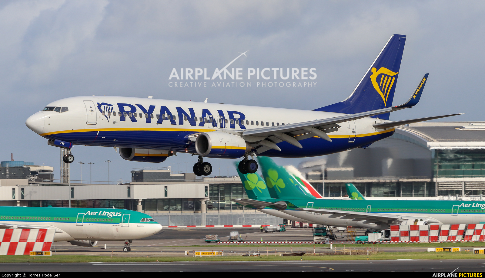 Ryanair EI-EBD aircraft at Dublin