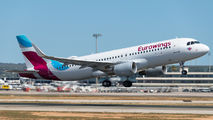 D-AEWO - Eurowings Airbus A320 aircraft