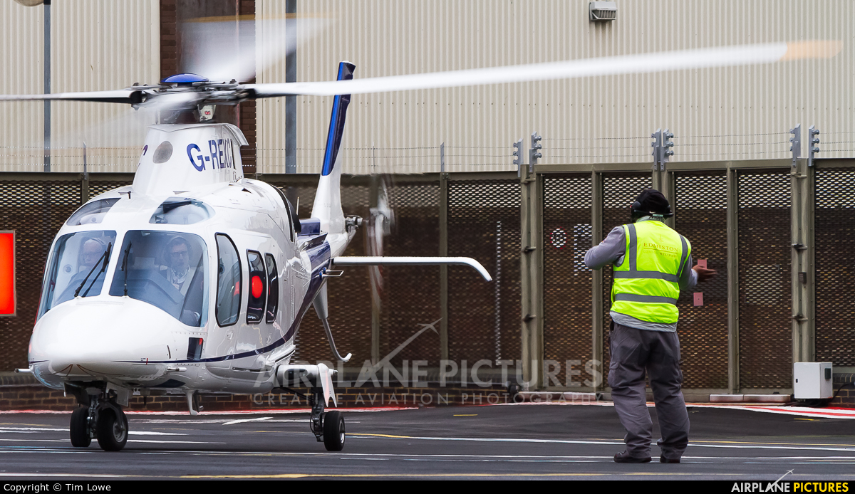 Castle Air G-REXC aircraft at London Heliport