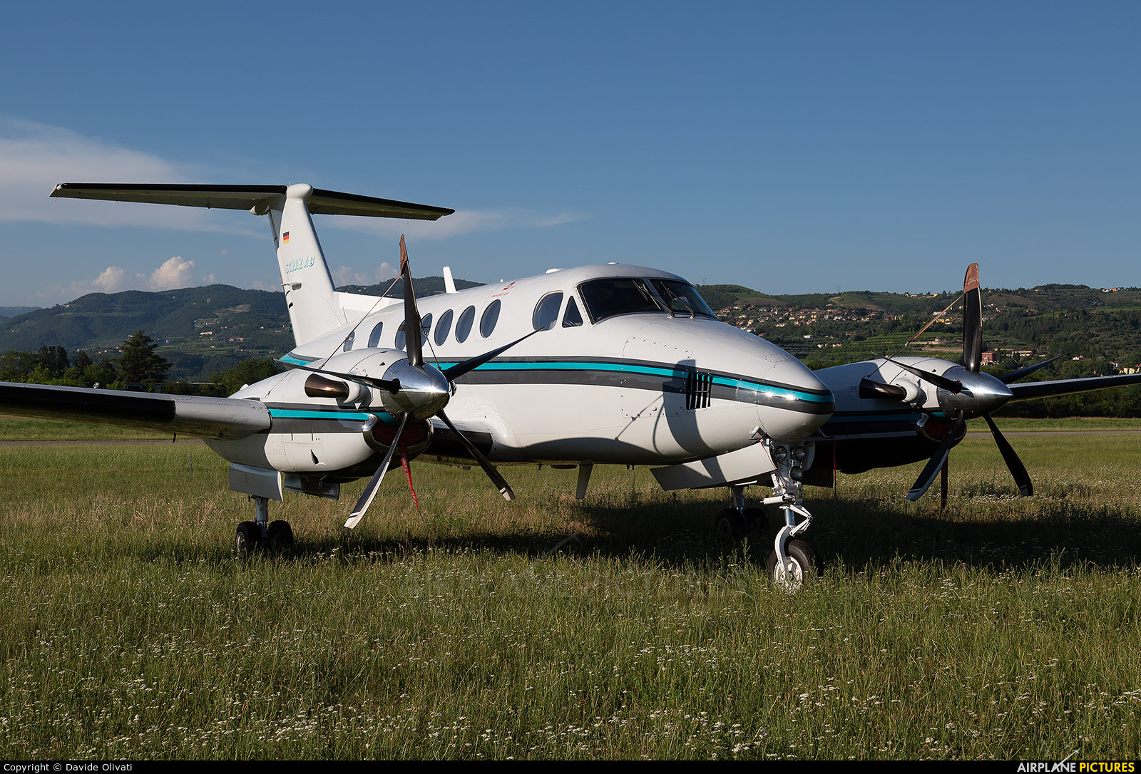Private D-ICHG aircraft at Verona - Boscomantico
