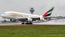 A6-EDH - Emirates Airlines Airbus A380 aircraft