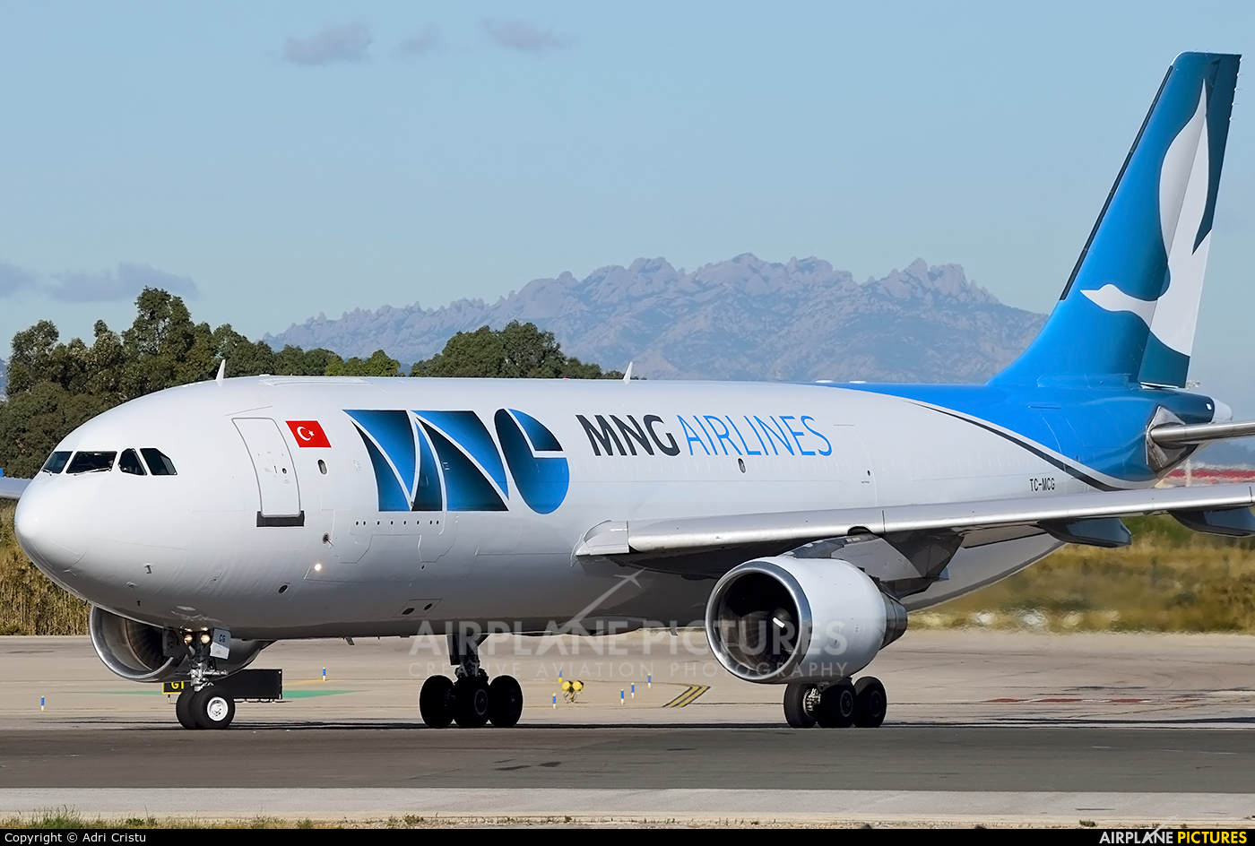 MNG Cargo TC-MCG aircraft at Barcelona - El Prat