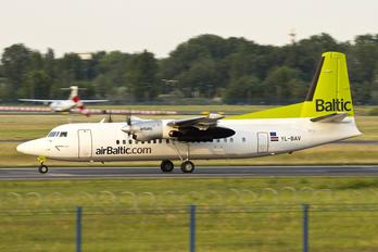 YL-BAV - Air Baltic Fokker 50