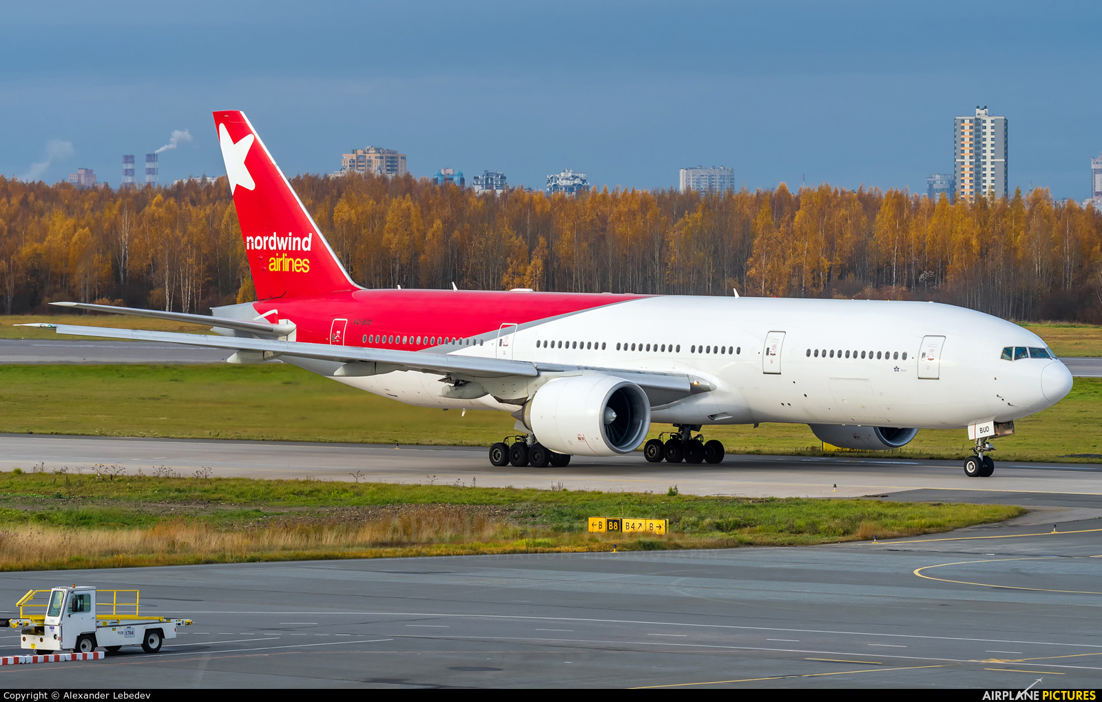 Nordwind Airlines VQ-BUD aircraft at St. Petersburg - Pulkovo