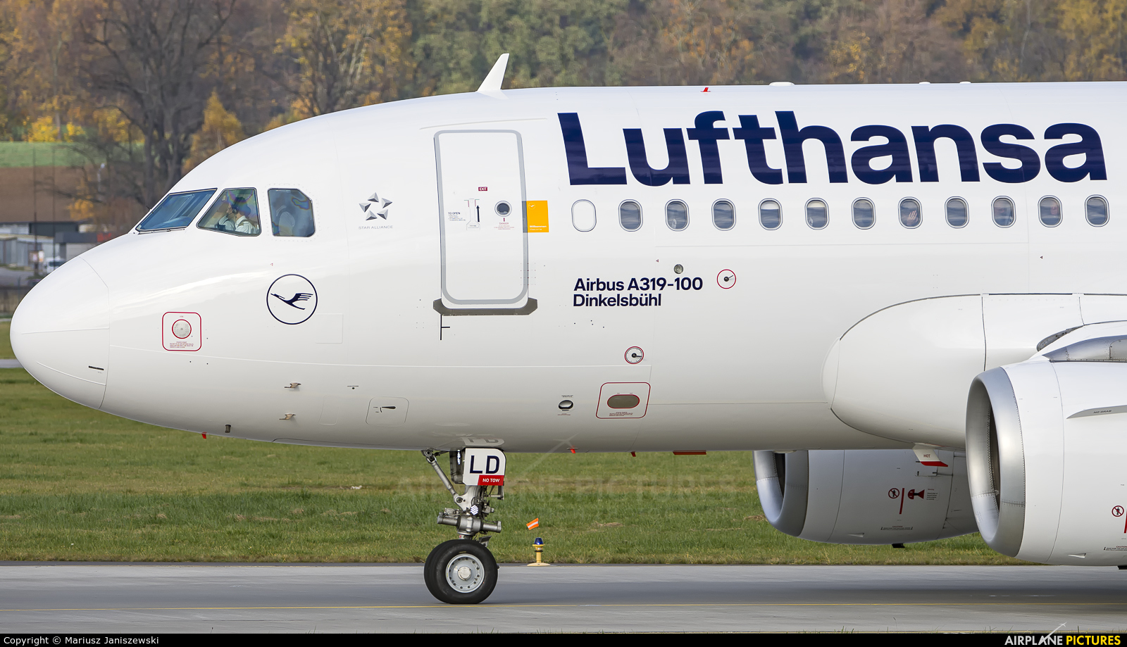 Lufthansa D-AILD aircraft at Kraków - John Paul II Intl