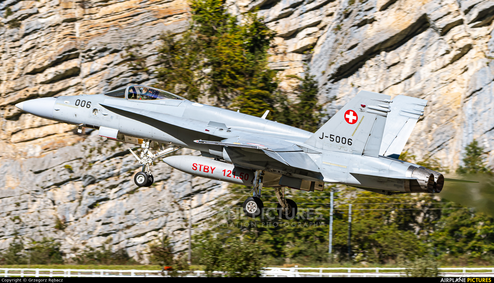 Switzerland - Air Force J-5006 aircraft at Meiringen