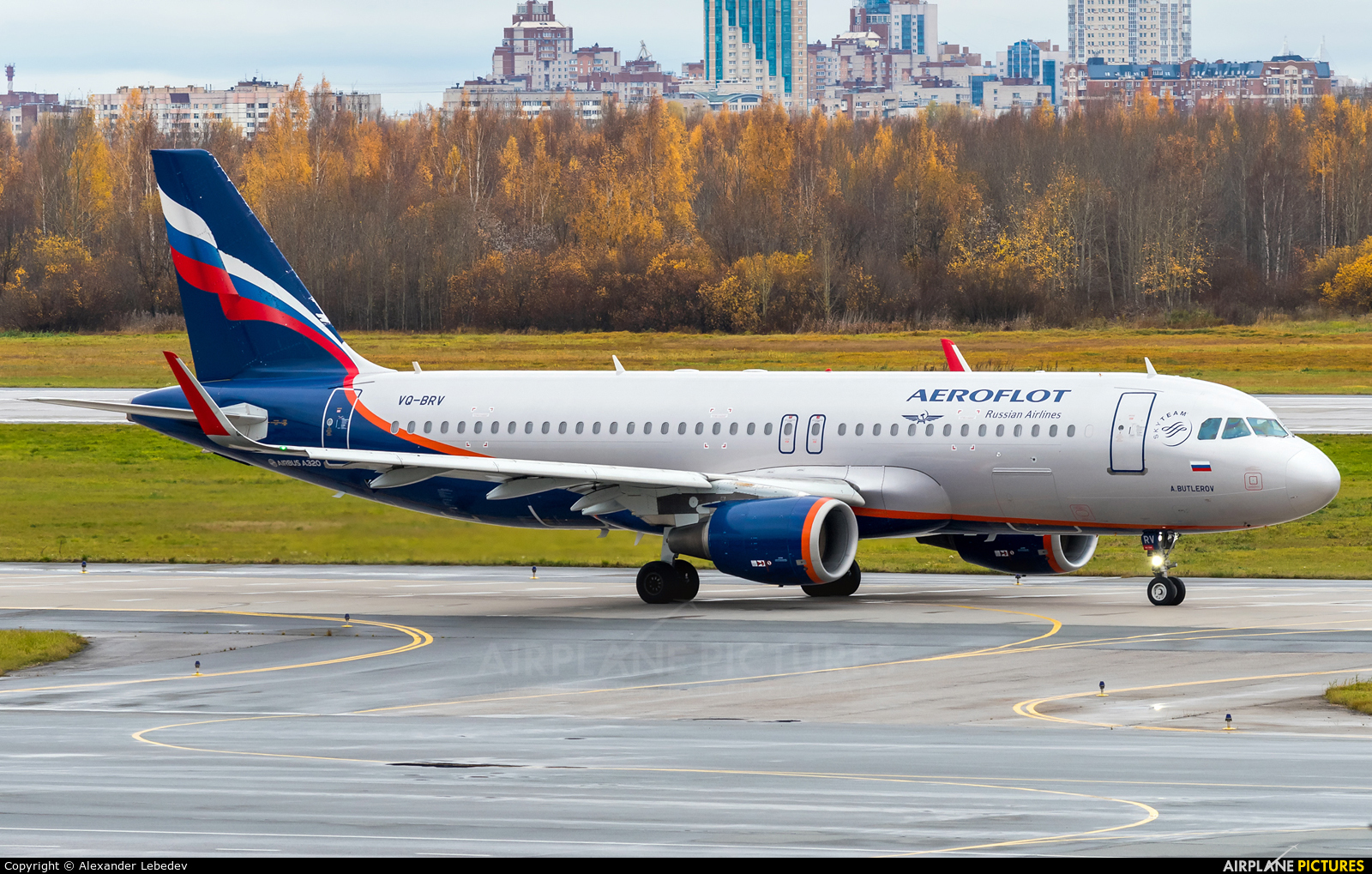 Aeroflot VQ-BRV aircraft at St. Petersburg - Pulkovo