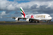 A6-EEU - Emirates Airlines Airbus A380 aircraft