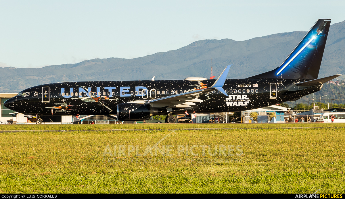 United Airlines N36272 aircraft at San Jose - Juan Santamaría Intl