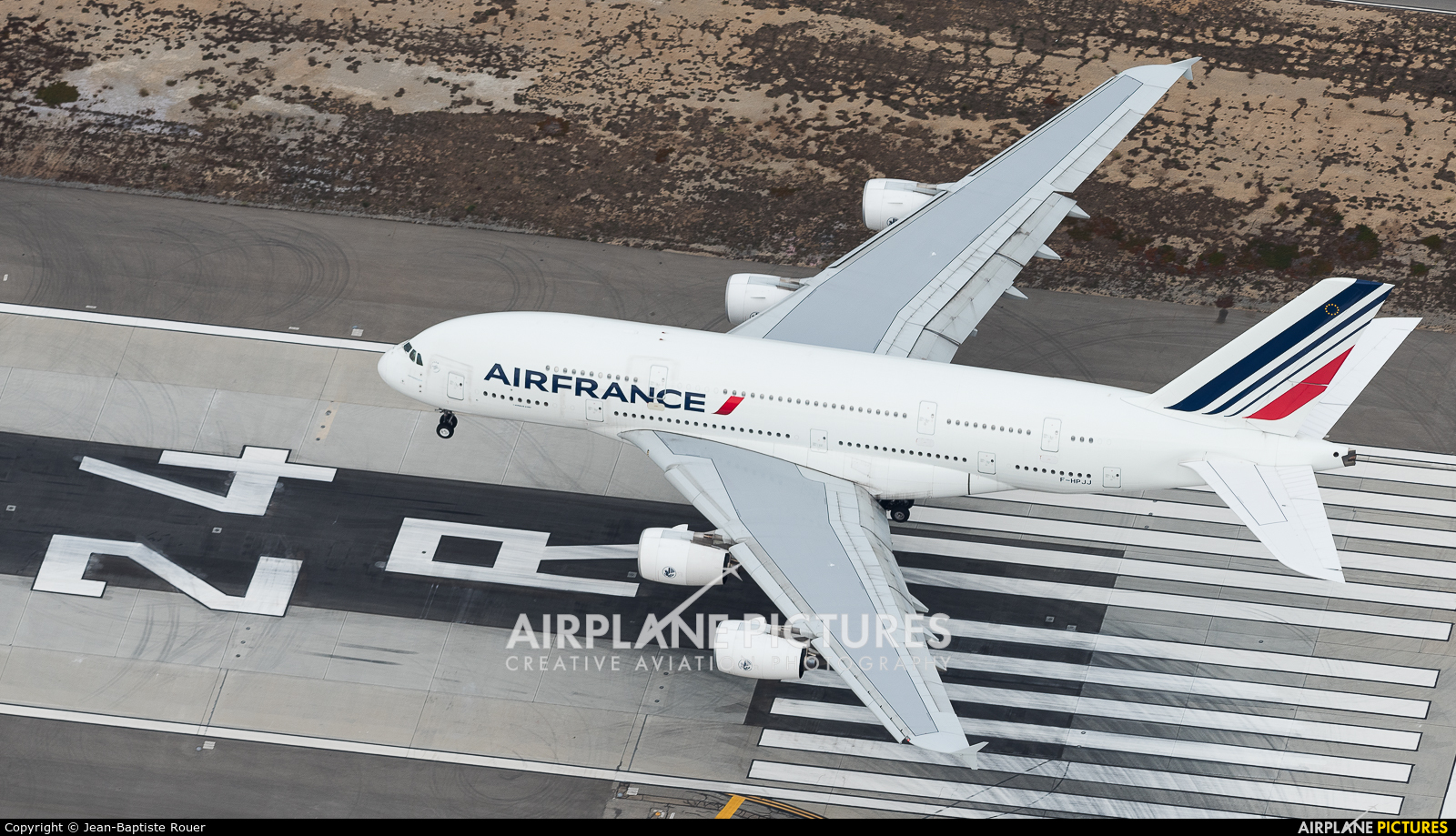 Air France F-HPJJ aircraft at Los Angeles Intl