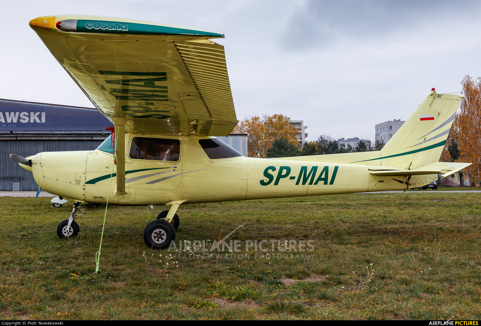 Private SP-MAI aircraft at Warsaw - Babice