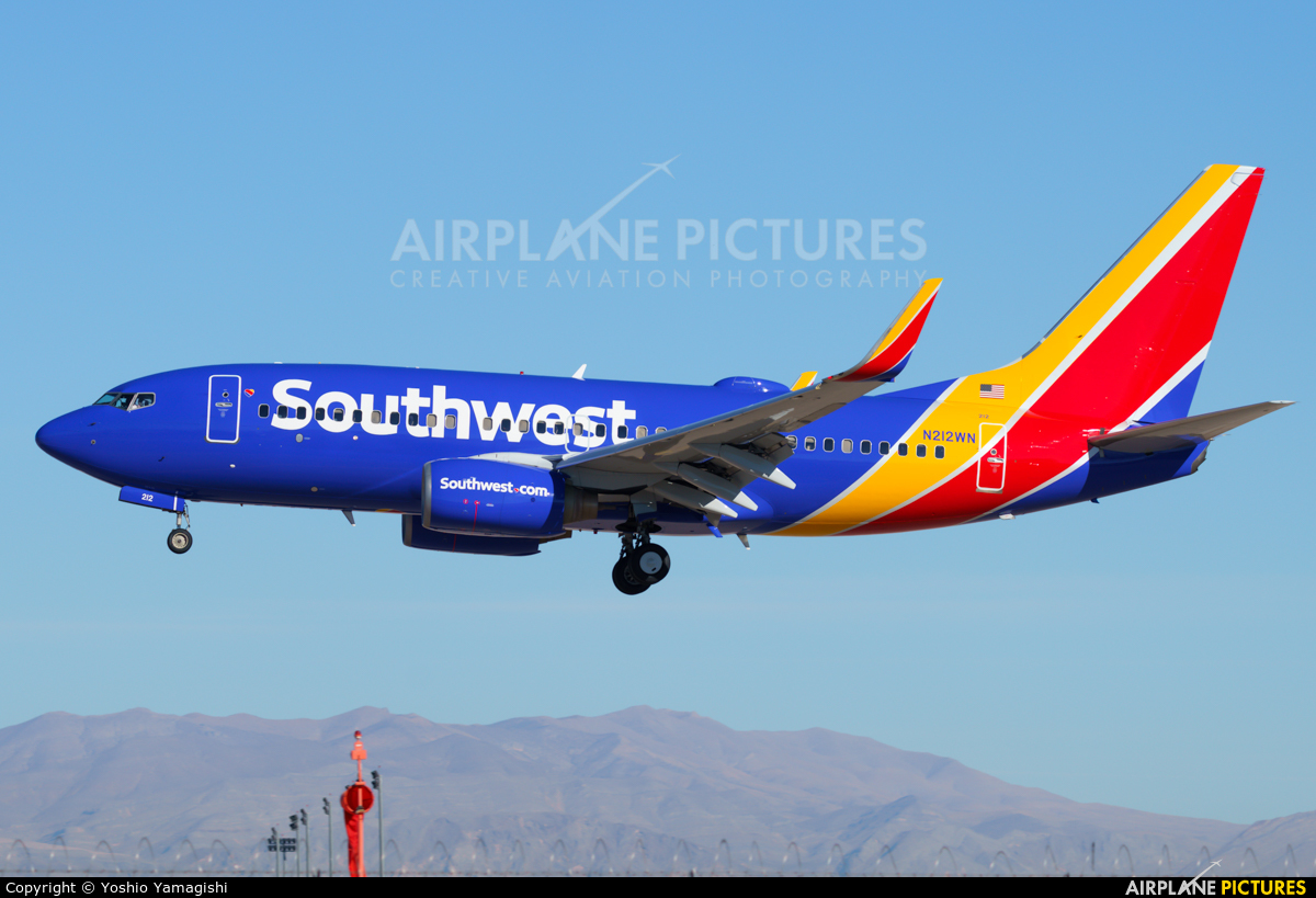 Southwest Airlines N212WN aircraft at Las Vegas - McCarran Intl