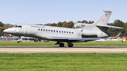607 - Hungary - Air Force Dassault Falcon 7X
