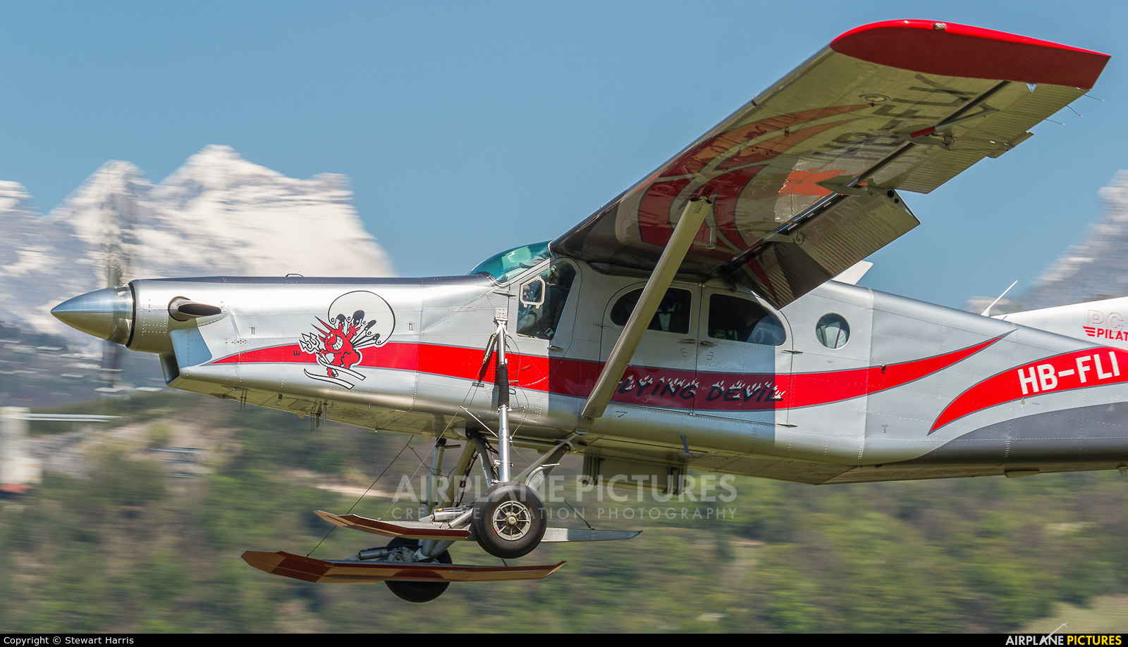 Flying Devil SA HB-FLI aircraft at Bex