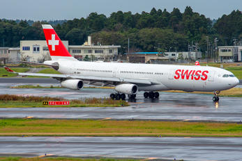 HB-JMH - Swiss Airbus A340-300