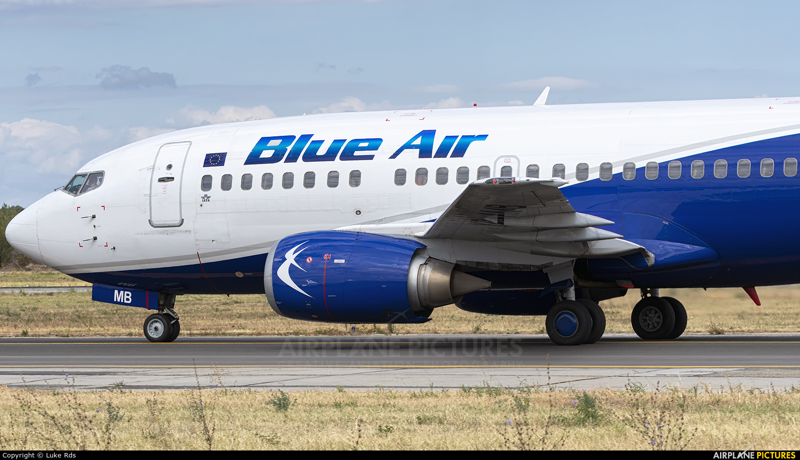 Blue Air YR-AMB aircraft at Bucharest - Henri Coandă