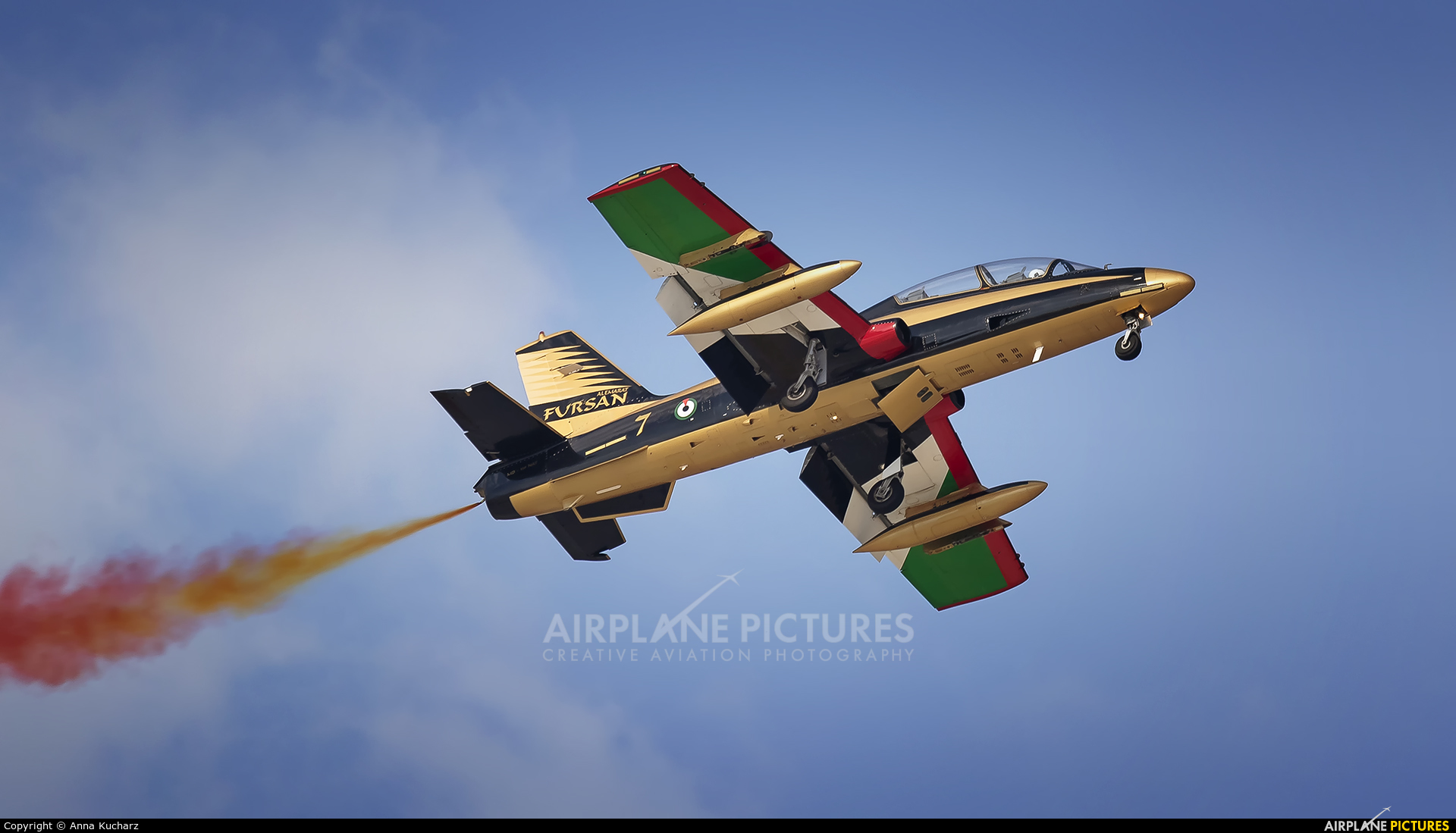 United Arab Emirates - Air Force "Al Fursan" 437 aircraft at Jebel Ali Al Maktoum Intl