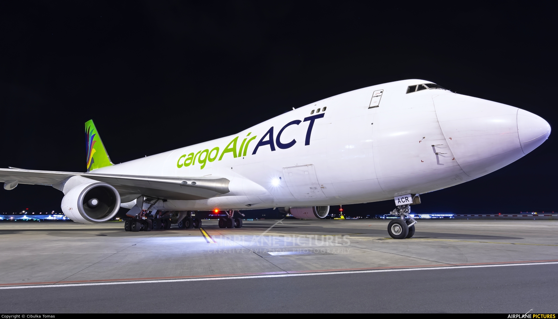 ACT Cargo TC-ACR aircraft at Prague - Václav Havel