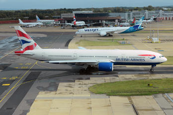 G-YMME - British Airways Boeing 777-200
