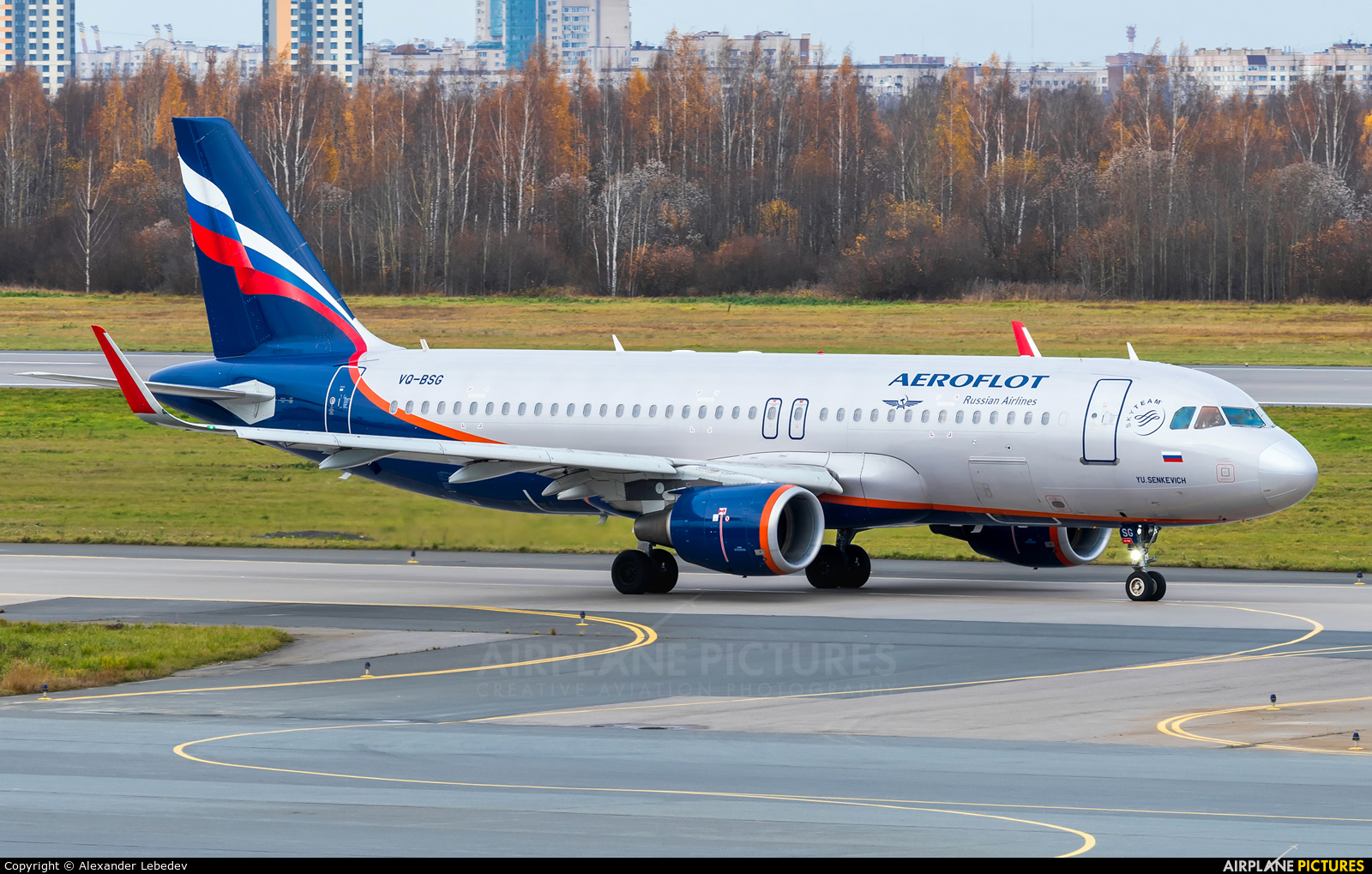 Aeroflot VQ-BSG aircraft at St. Petersburg - Pulkovo