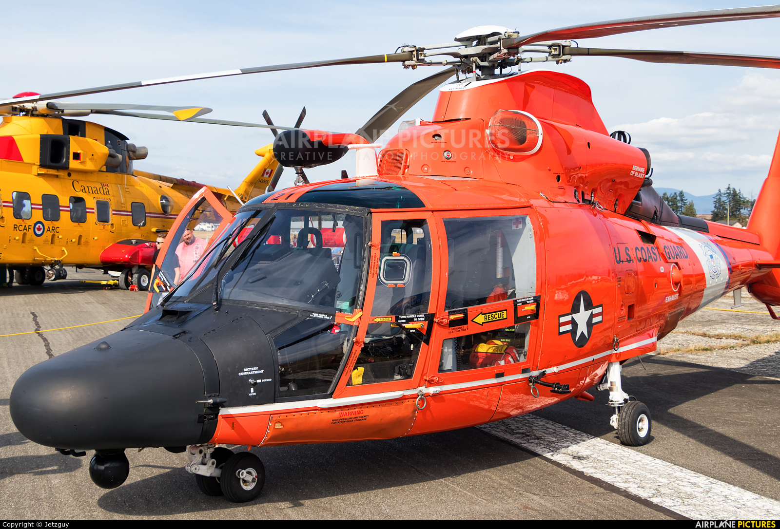 USA - Coast Guard 6521 aircraft at Abbotsford, BC