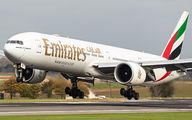 A6-EQP - Emirates Airlines Boeing 777-300ER aircraft