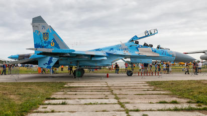 71 - Ukraine - Air Force Sukhoi Su-27UBM