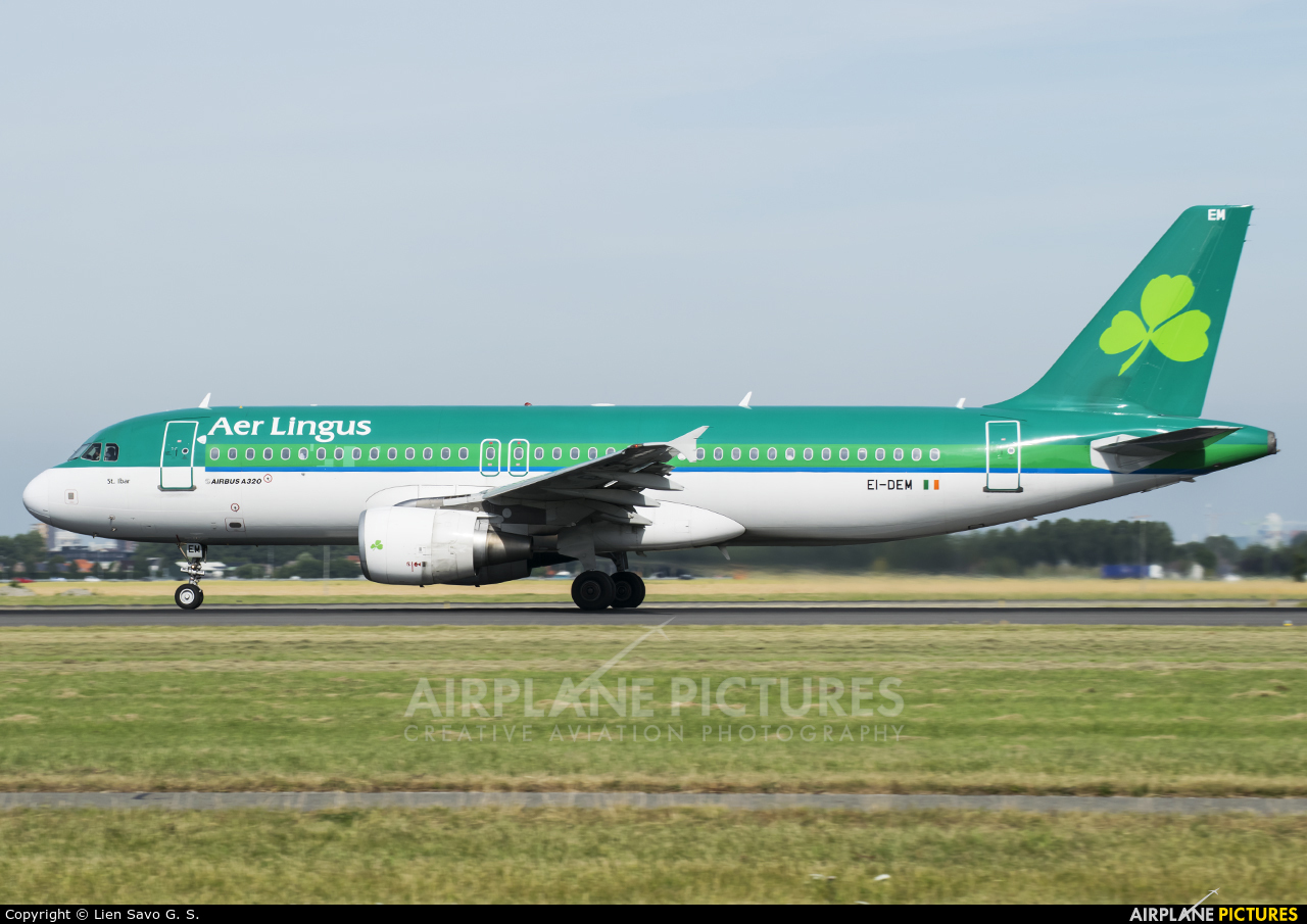 Aer Lingus EI-DEM aircraft at Amsterdam - Schiphol